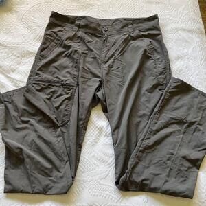 Men’s Pants Columbia PFG Khaki 36/32 Nylon Quick Dry Pockets Hiking